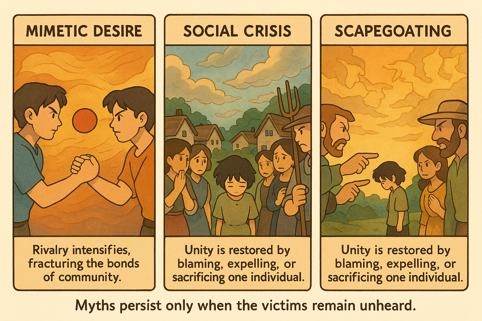 Myths persist only when the victims remain unheard.